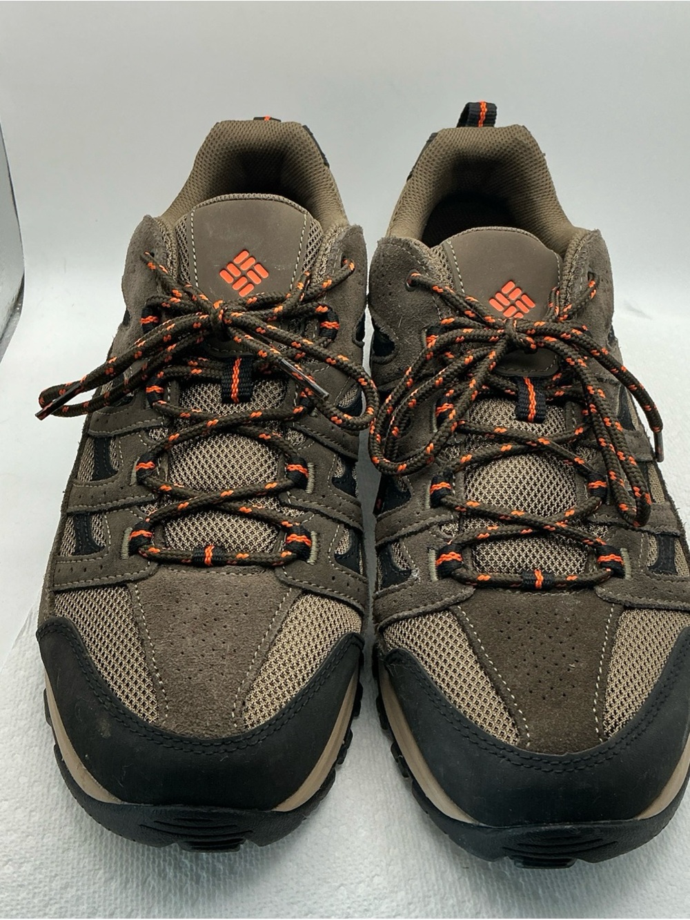 Columbia Crestwood Men’s WaterProof Trail Shoes Brown/Orange Size 12 Wide